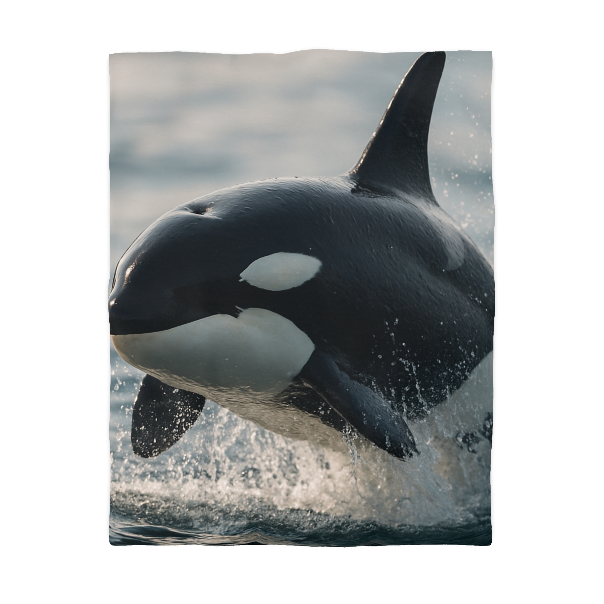 Tidal Monarch Orca custom duvets