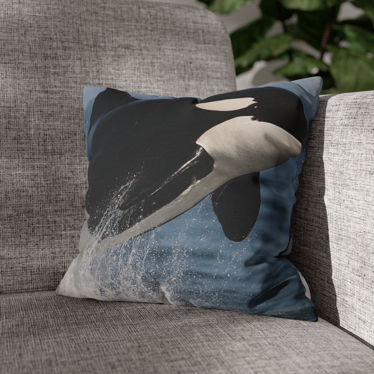 Tidal Monarch Orca stylish decorative pillowcases