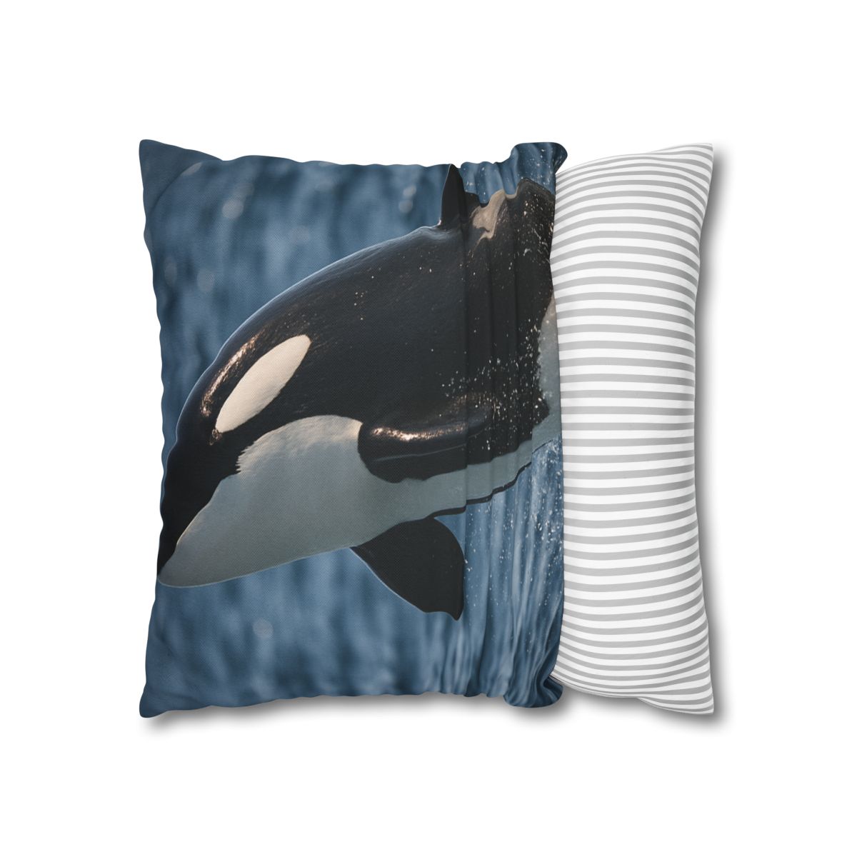 Tidal Monarch Orca soft cotton pillow cases