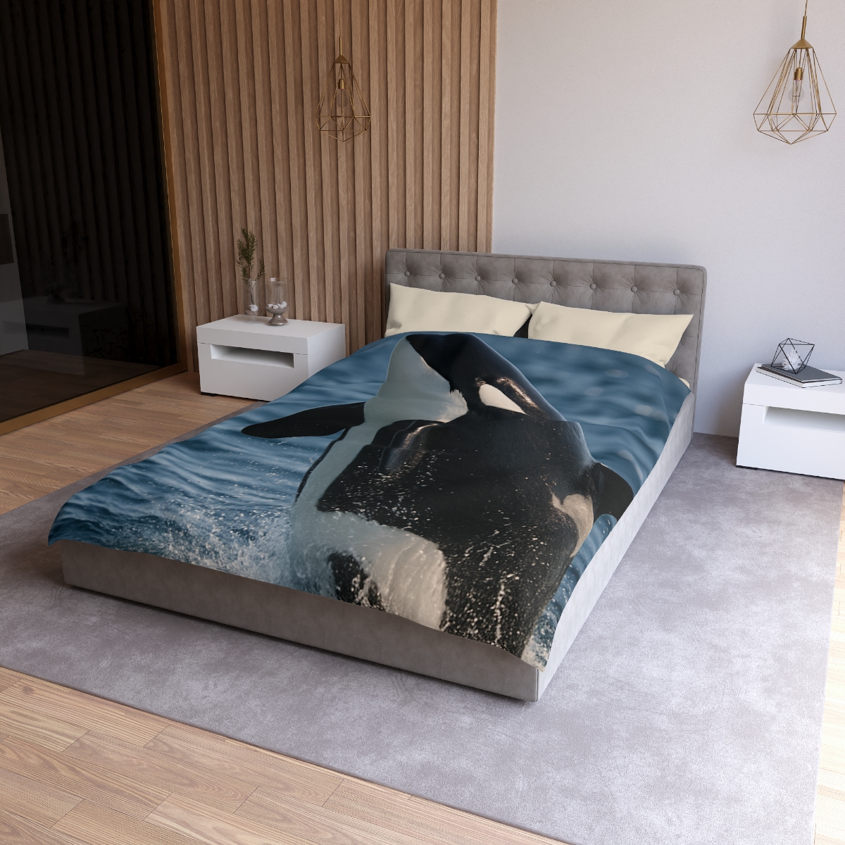 Tidal Monarch Orca warm winter duvets