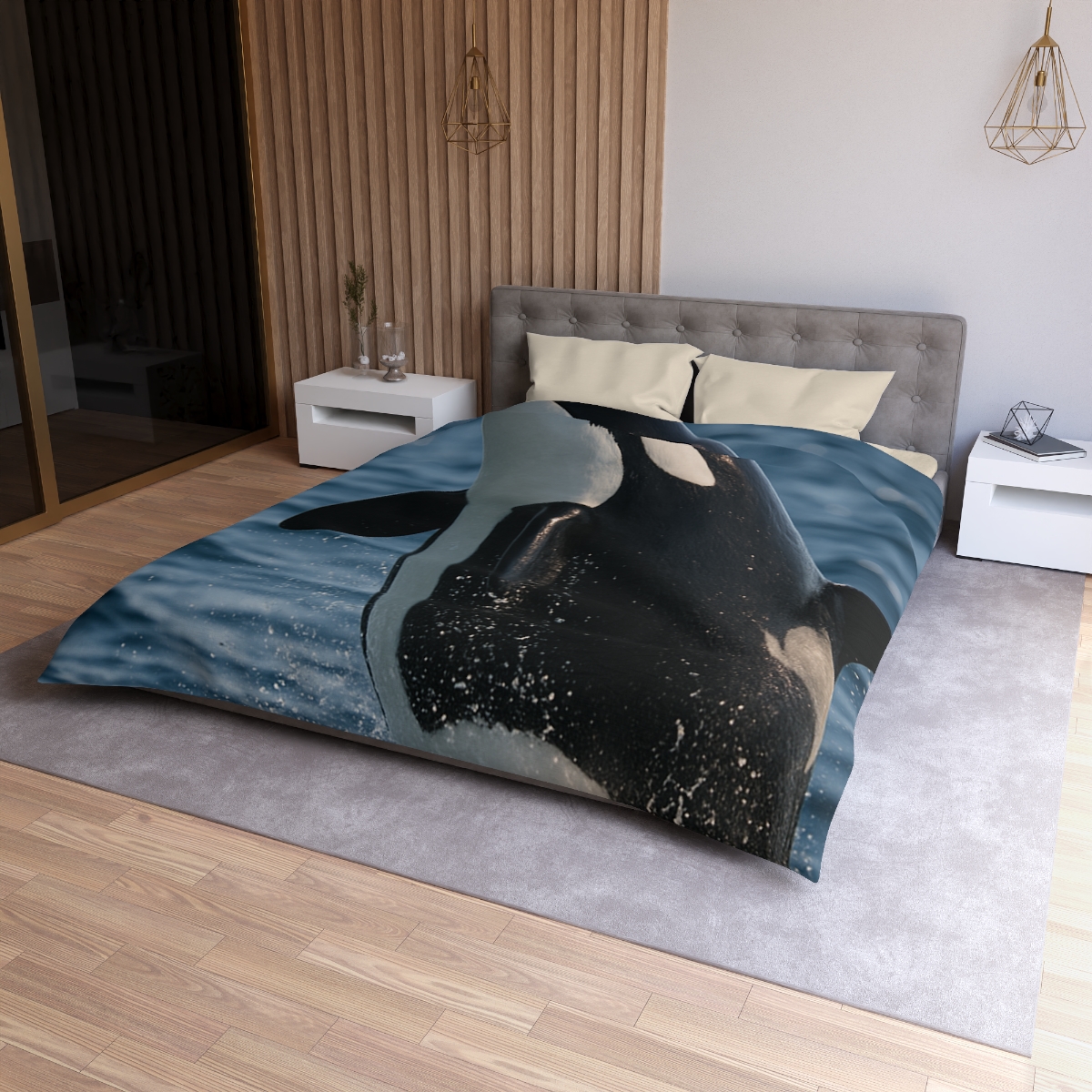 Tidal Monarch Orca warm winter duvets