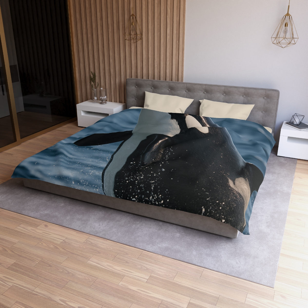 Tidal Monarch Orca warm winter duvets