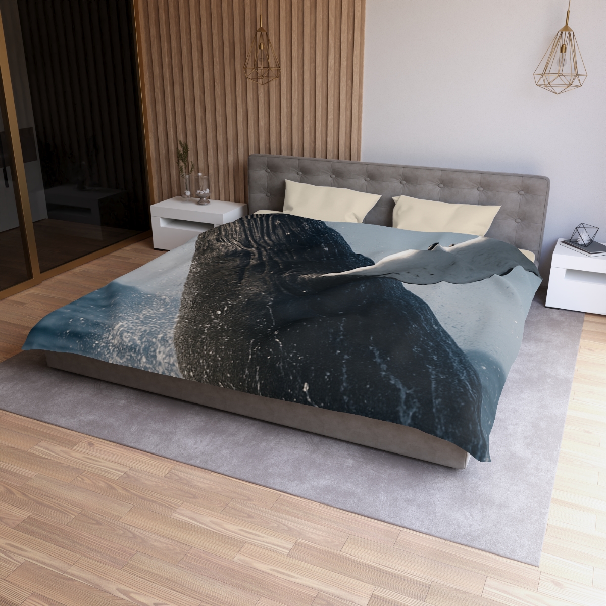 Tidal Song Humpback Whale trendy bedroom duvets