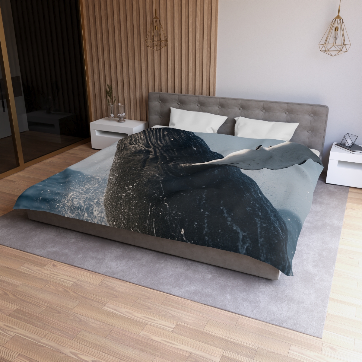 Tidal Song Humpback Whale trendy bedroom duvets