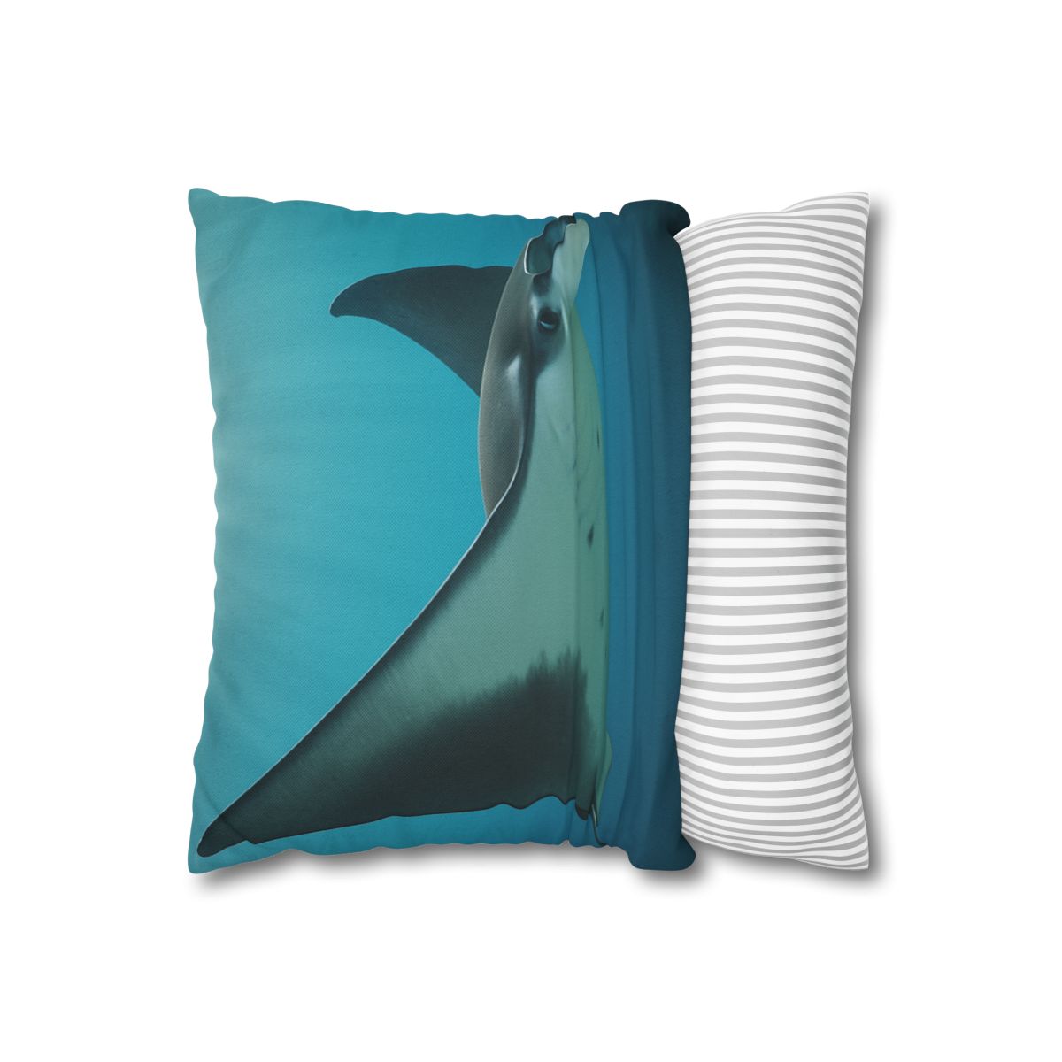 Tidal Wings Reef Manta Ray unique gift pillow cases