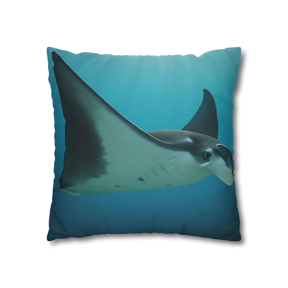 Tidal Wings Reef Manta Ray unique gift pillow cases