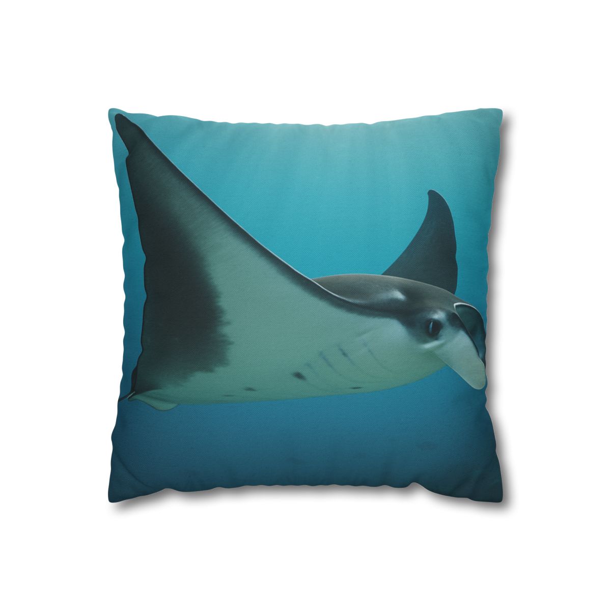 Tidal Wings Reef Manta Ray unique gift pillow cases