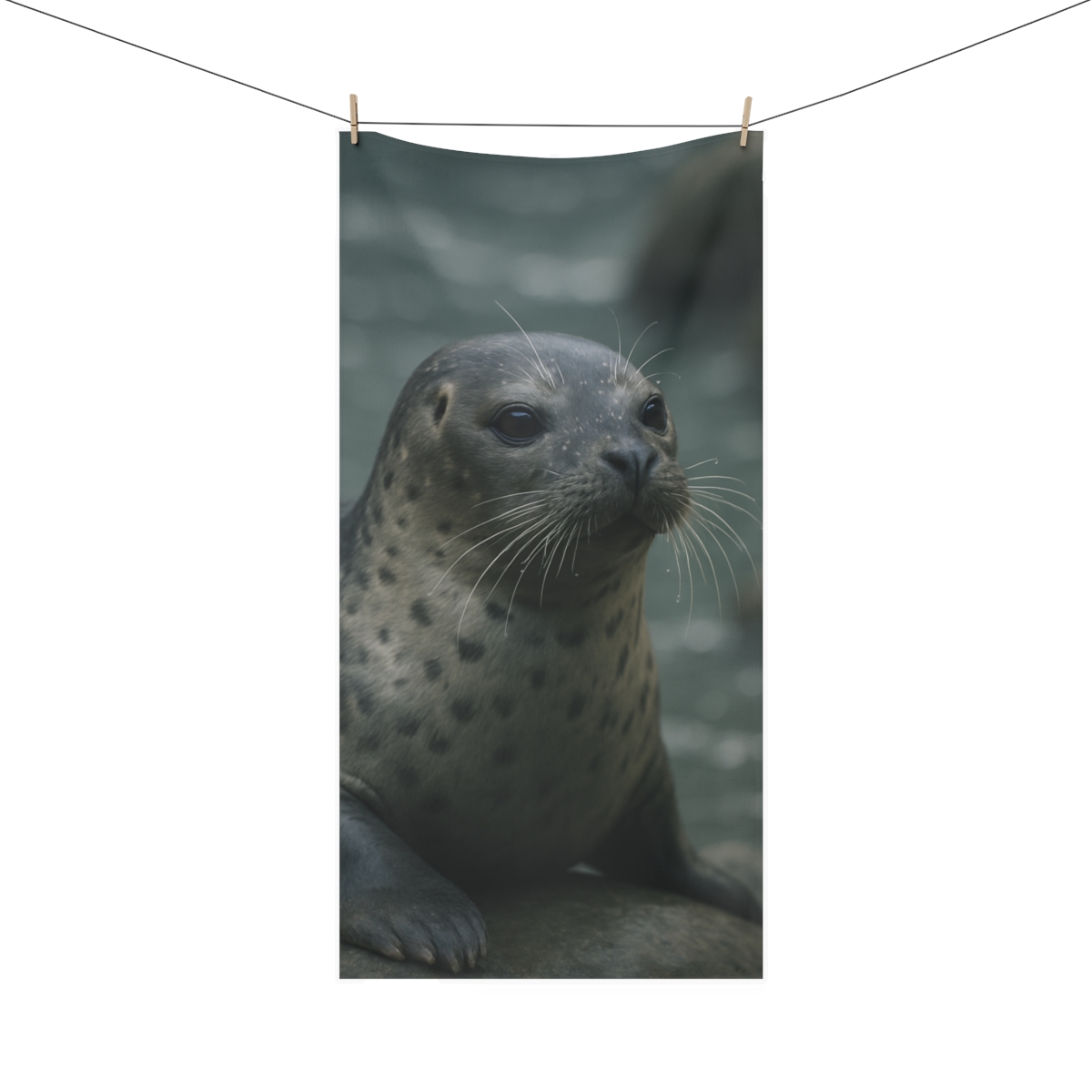 Tideglow Vigil Harbor Seal comfortable face towels