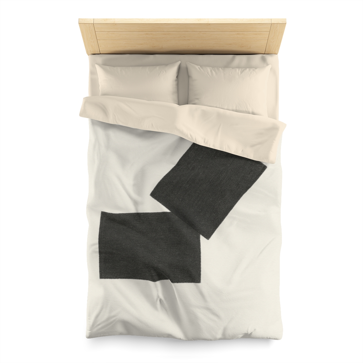 Tilted Twin Rectangle Calm stylish duvet covers