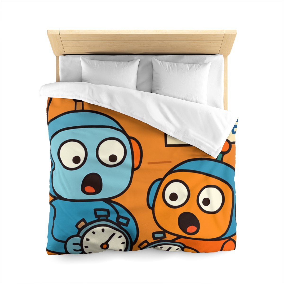 Time Dilation Treehouse Twins stylish duvet covers
