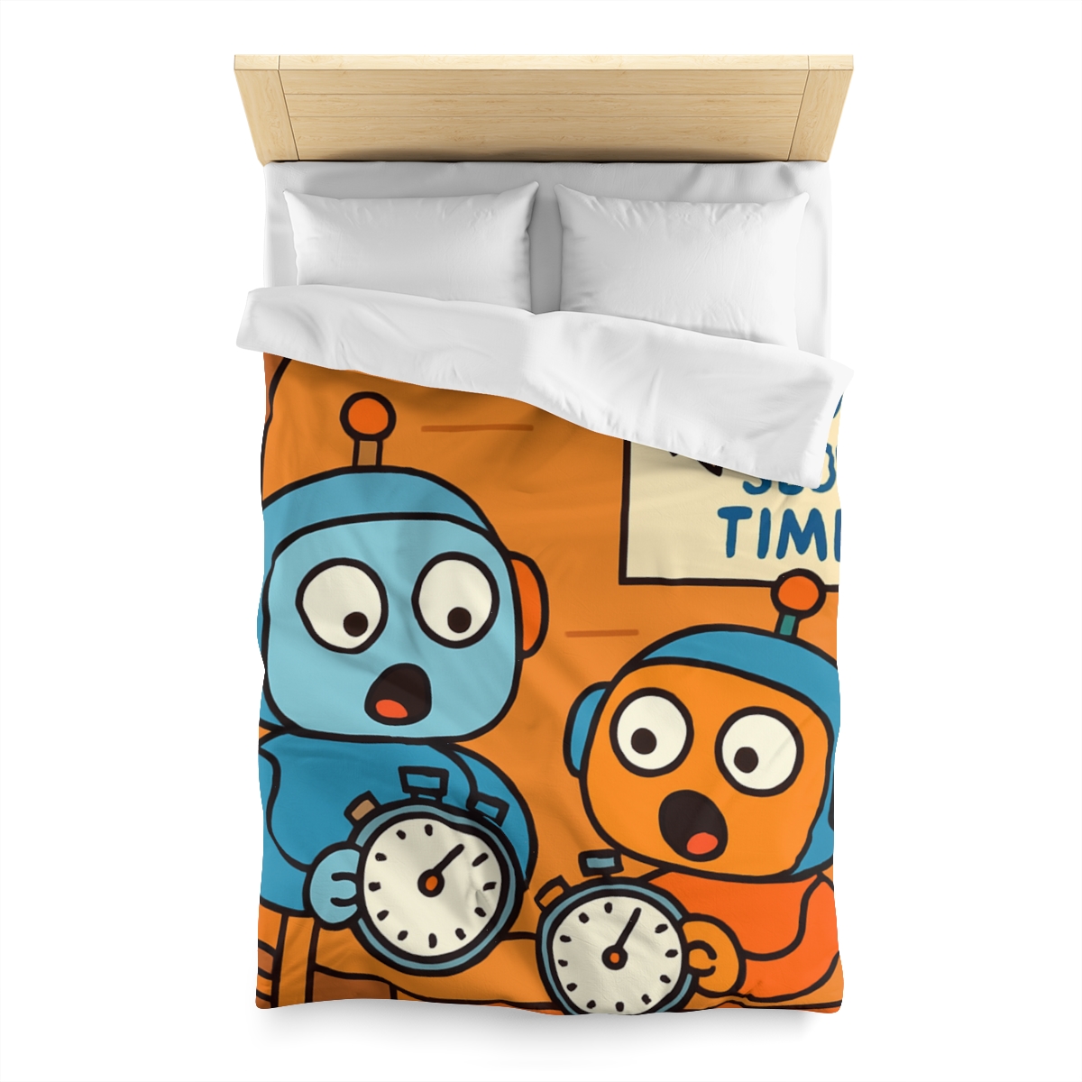 Time Dilation Treehouse Twins stylish duvet covers