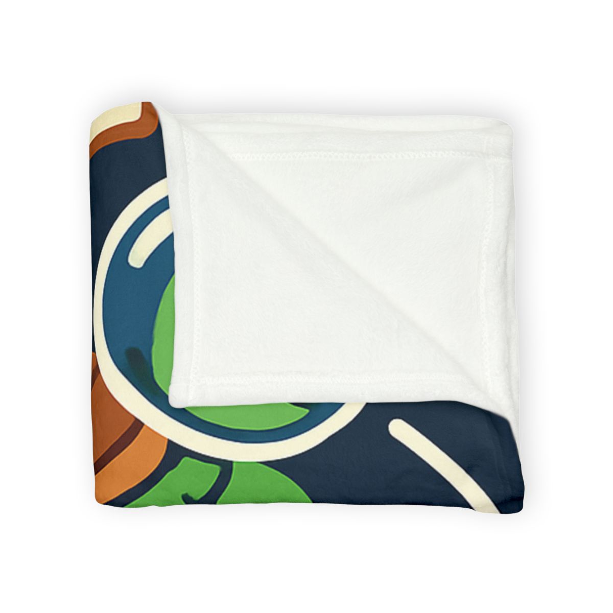 Time Dilation Turtle Race Across Star Track trendy patterned blankets