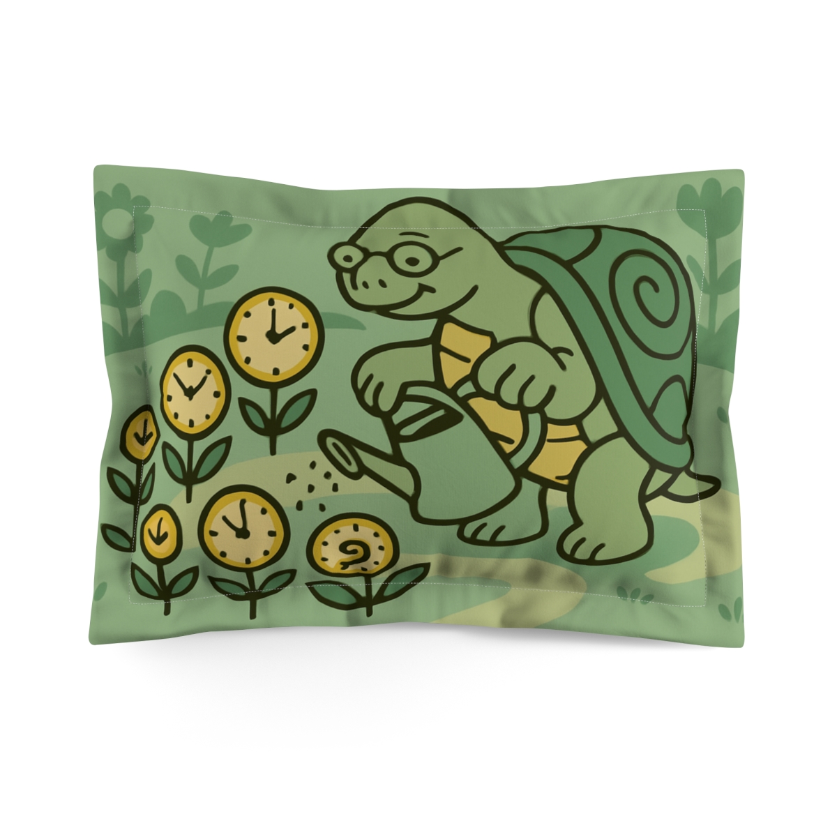 Time Garden Tortoise stylish throw pillows