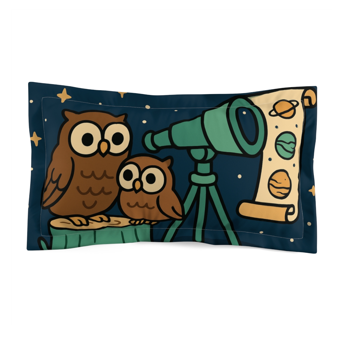 Time Telescope Owls comfortable bed pillows