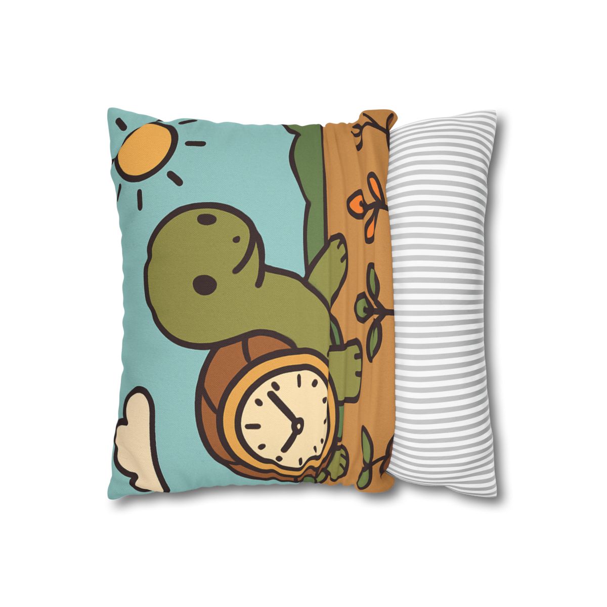 Time Travel Turtle Garden unique gift pillow cases