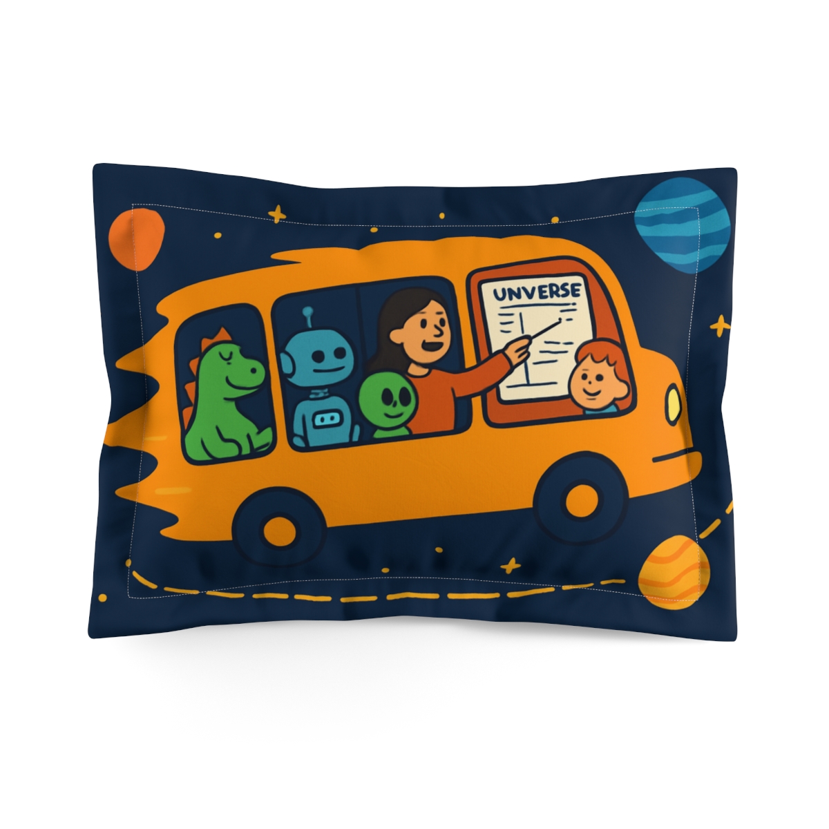 Time Traveling Comet Classroom comfortable bed pillows