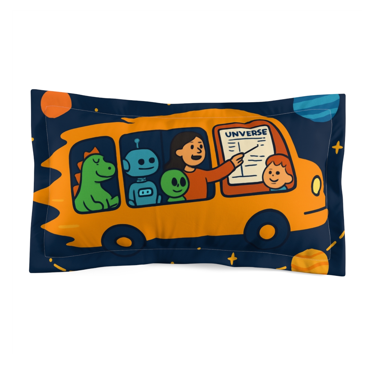 Time Traveling Comet Classroom comfortable bed pillows