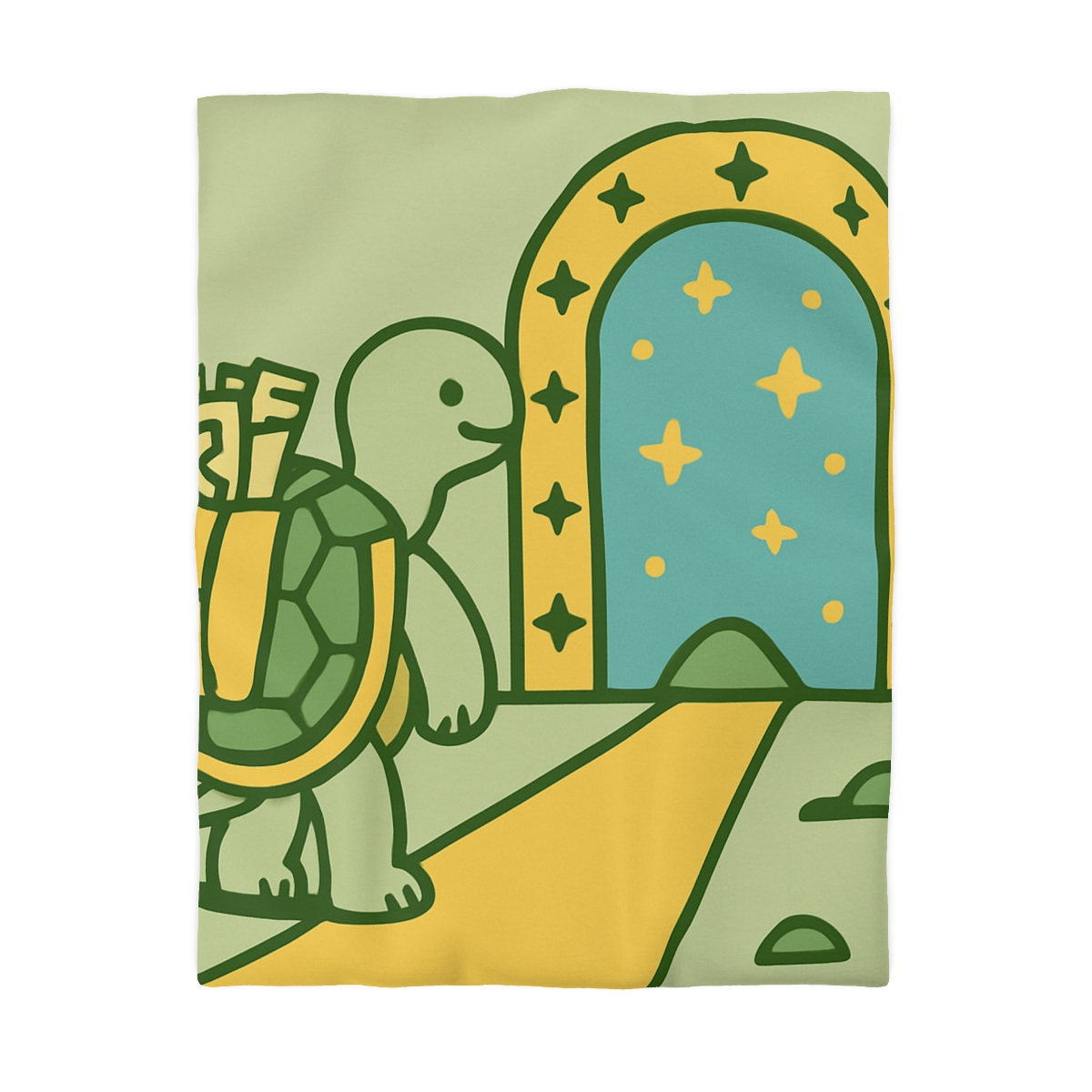Time-Traveling Tortoise trendy bedroom duvets