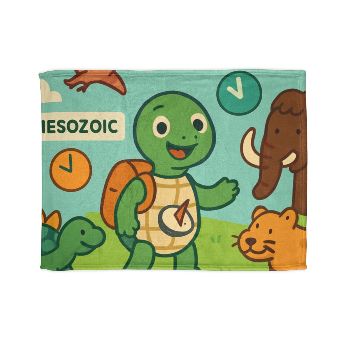 Time-Traveling Tortoise warm winter blankets