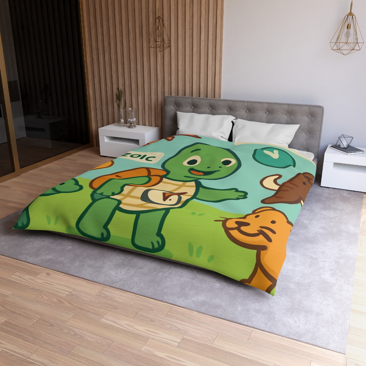 Time-Traveling Tortoise warm winter duvets
