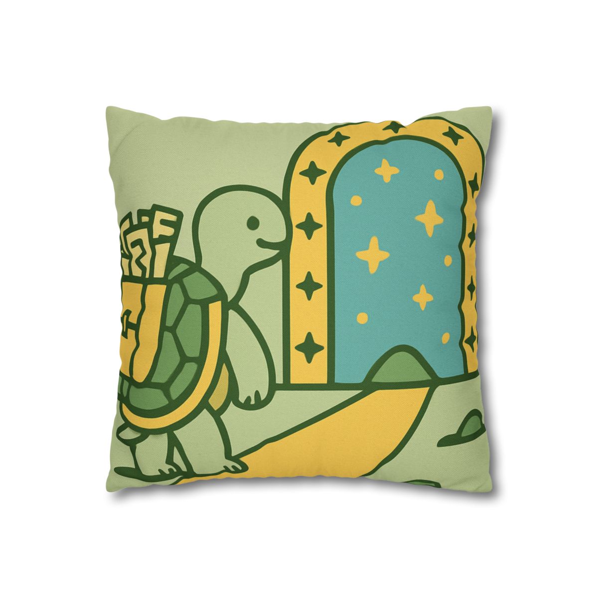 Time-Traveling Tortoise stylish decorative pillowcases