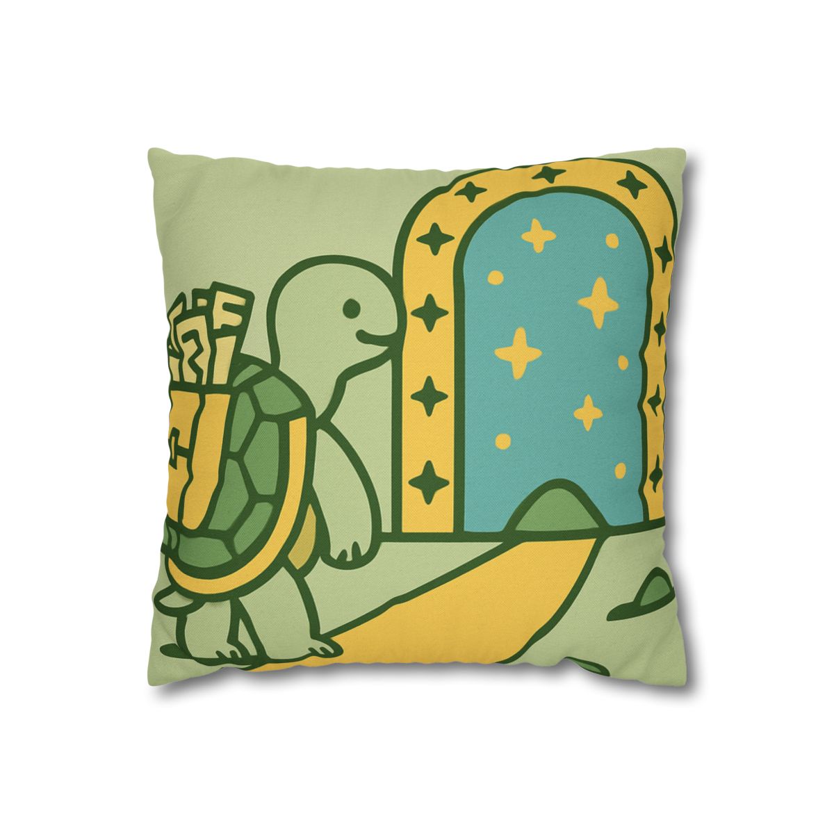 Time-Traveling Tortoise stylish decorative pillowcases