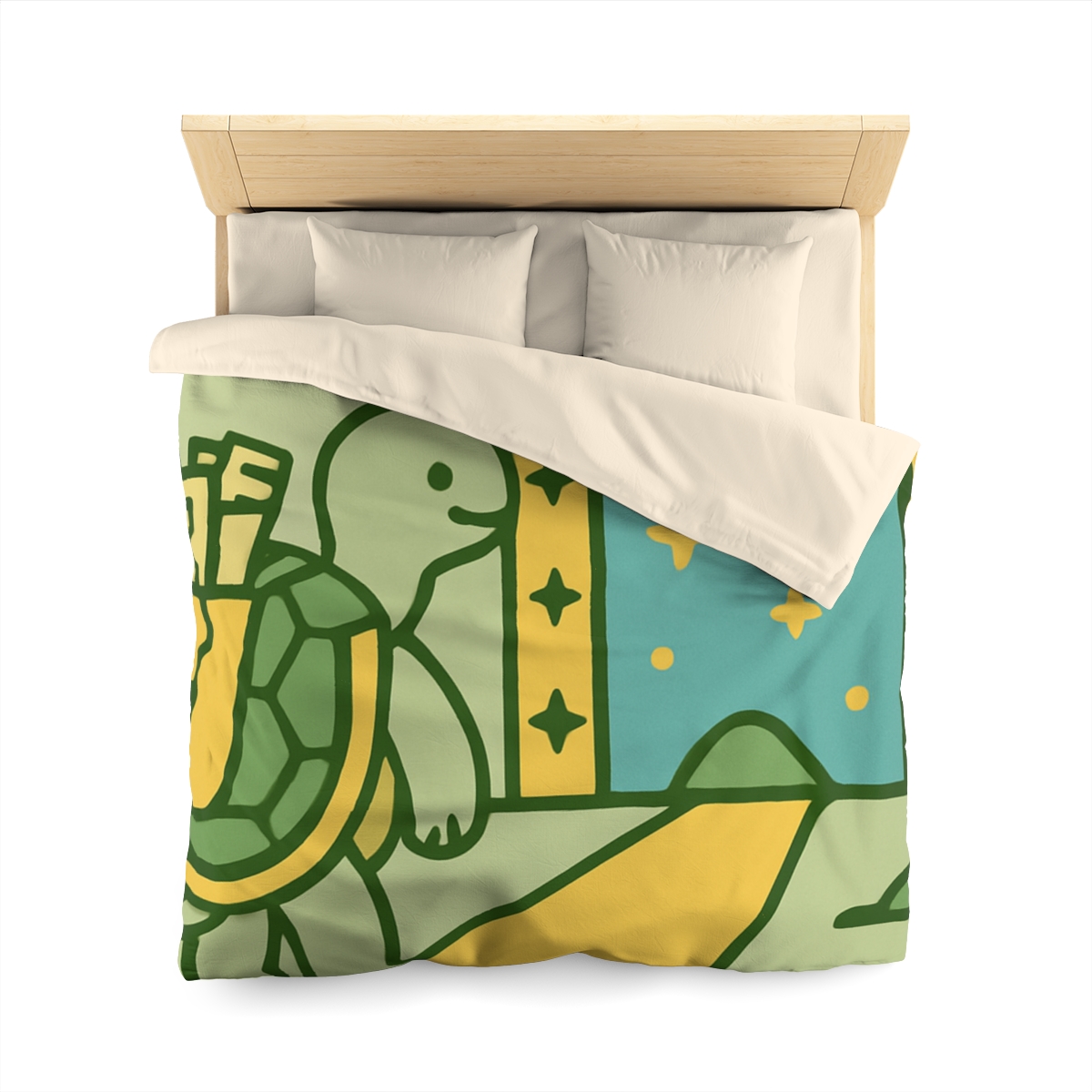 Time-Traveling Tortoise trendy bedroom duvets
