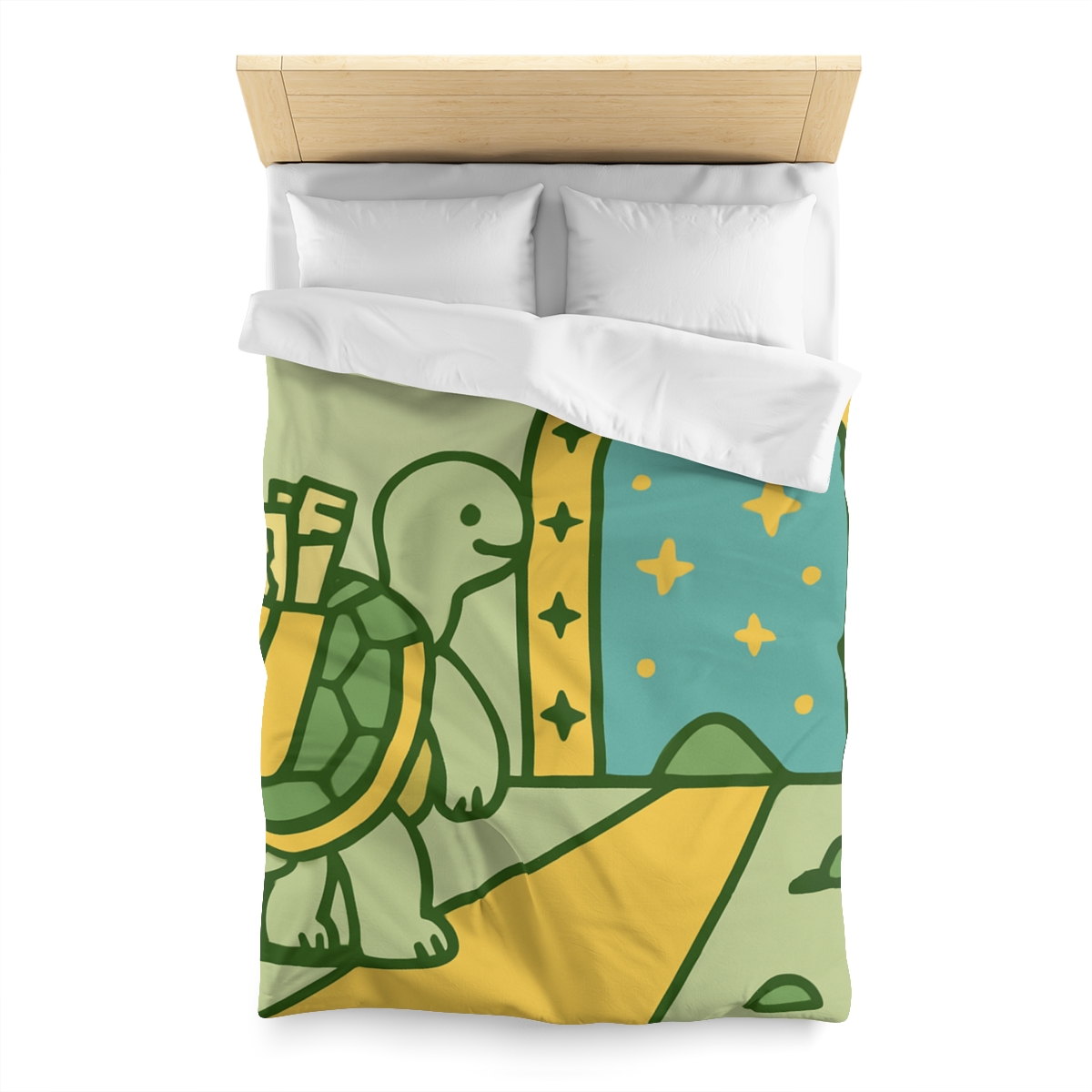 Time-Traveling Tortoise trendy bedroom duvets