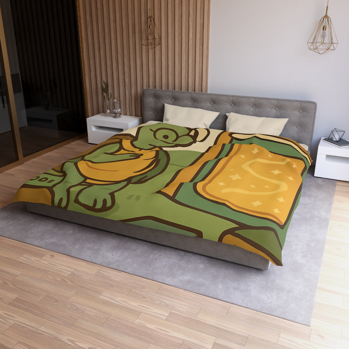 Time Traveling Tortoise Library warm winter duvets