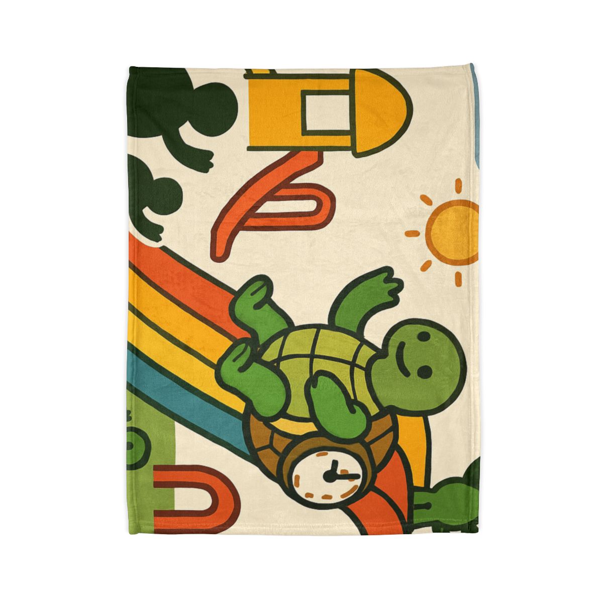 Time Traveling Tortoise Playground custom blankets