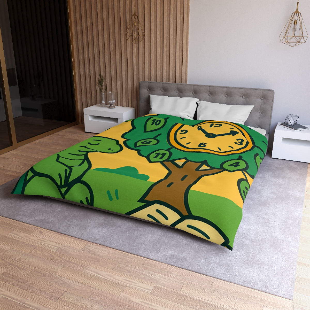 Time-Tree Turtle Tales trendy bedroom duvets