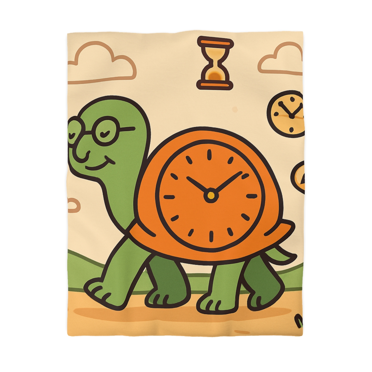Time Turtle Journey soft comforter duvets