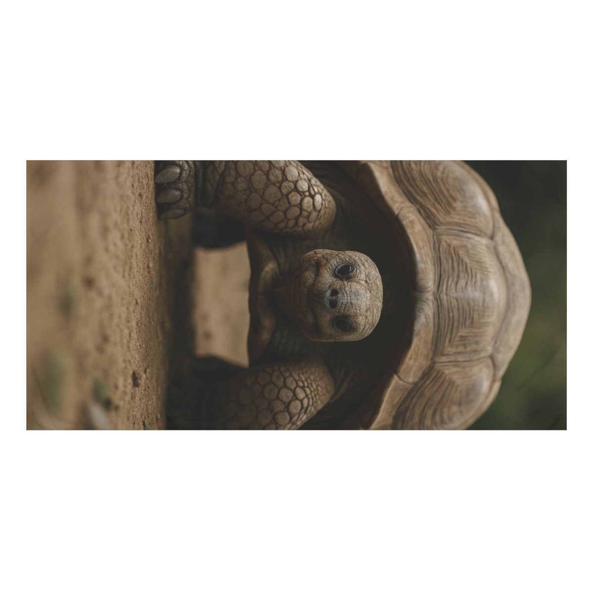 Timeworn Wanderer Giant Tortoise decorative home towels