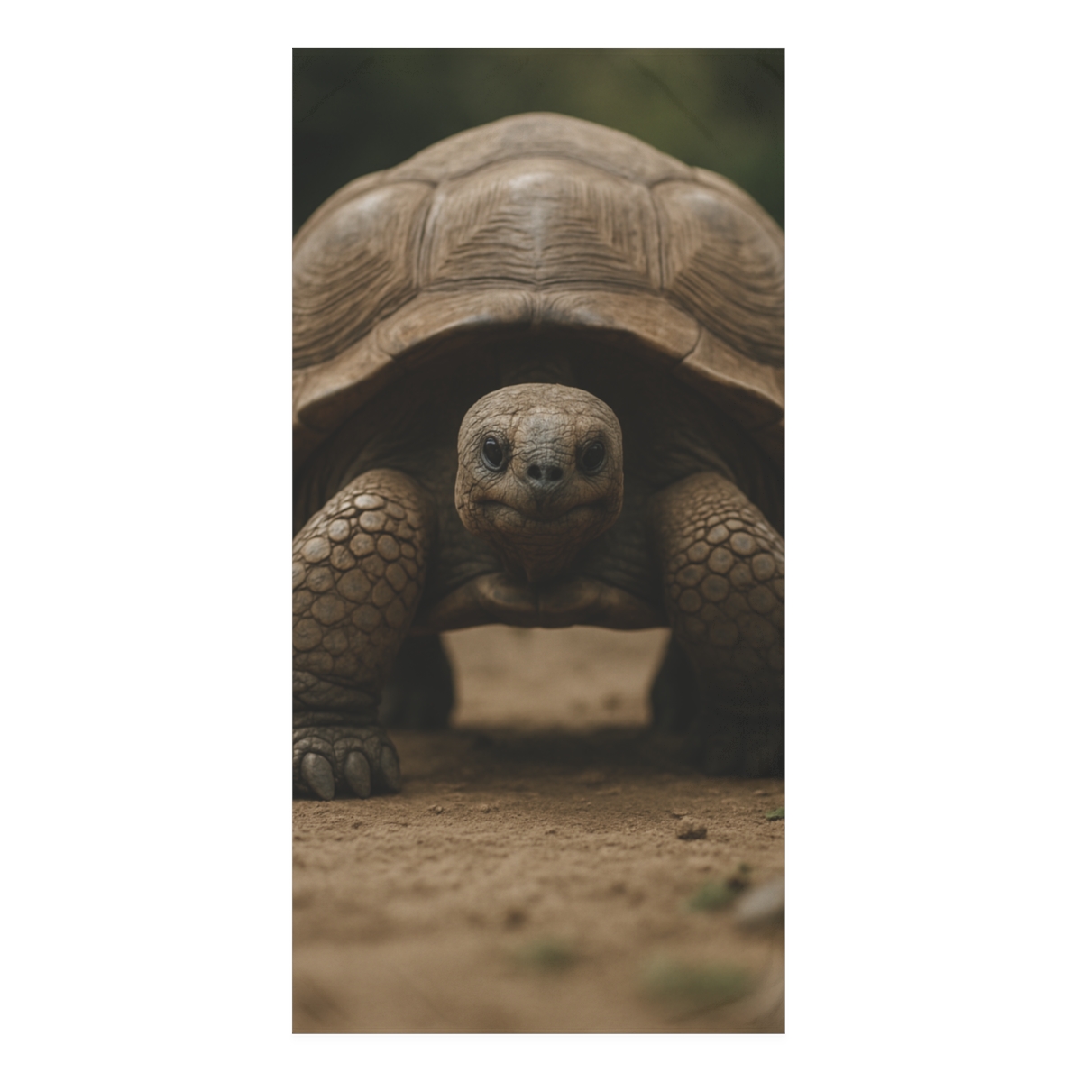 Timeworn Wanderer Giant Tortoise decorative home towels