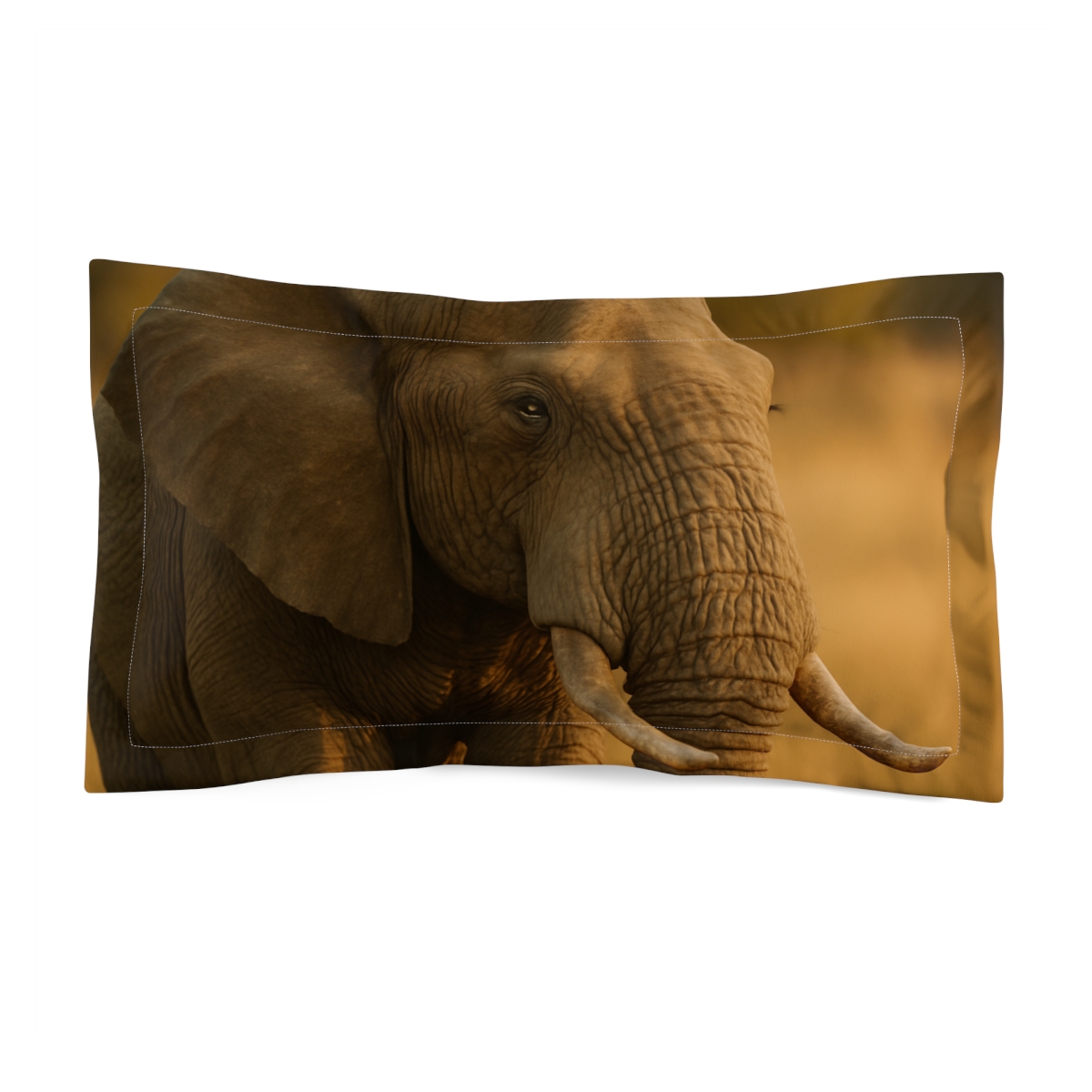 Towering Grazer Elephant trendy accent pillows