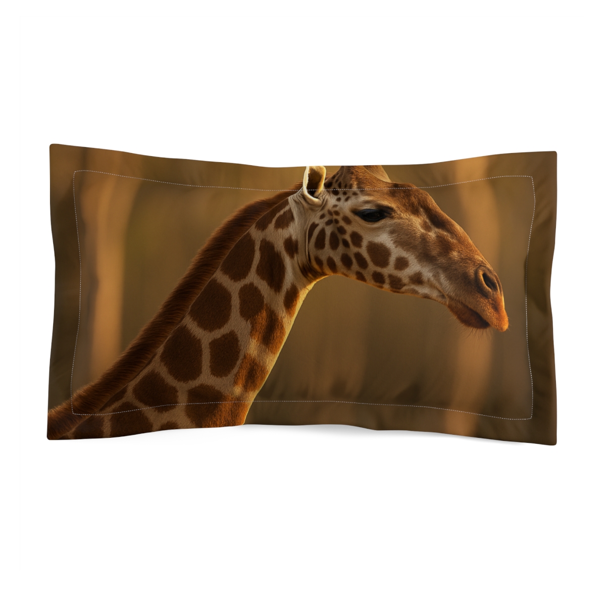 Towering Grazer Giraffe trendy accent pillows