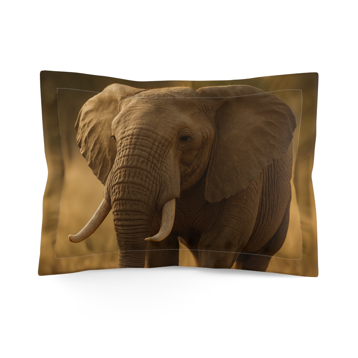 Towering Guardian Elephant soft plush pillows
