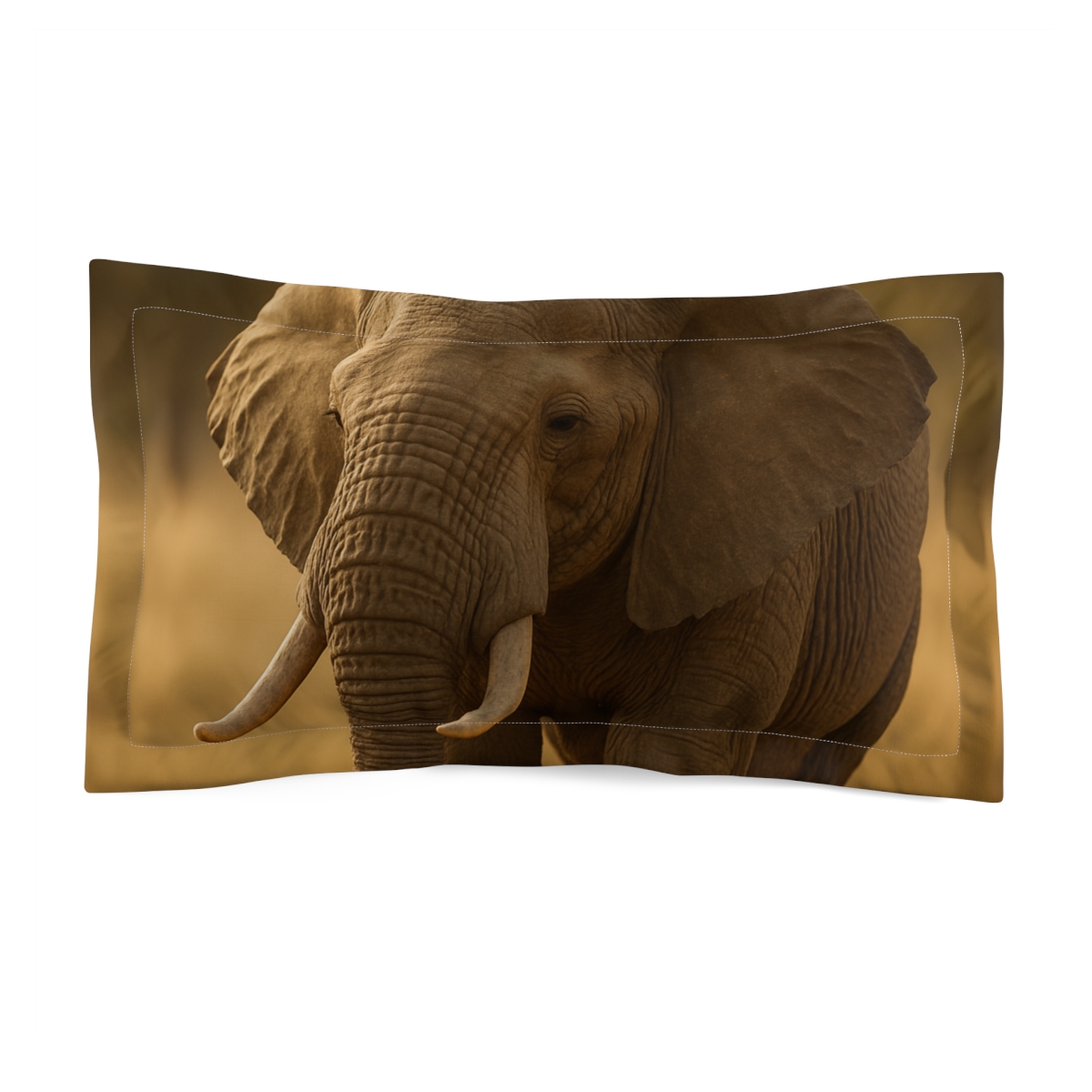 Towering Guardian Elephant soft plush pillows
