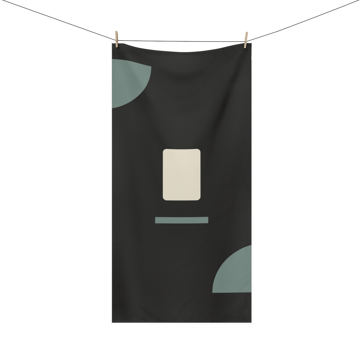 Triad Arc Window Balance personalized bath towels