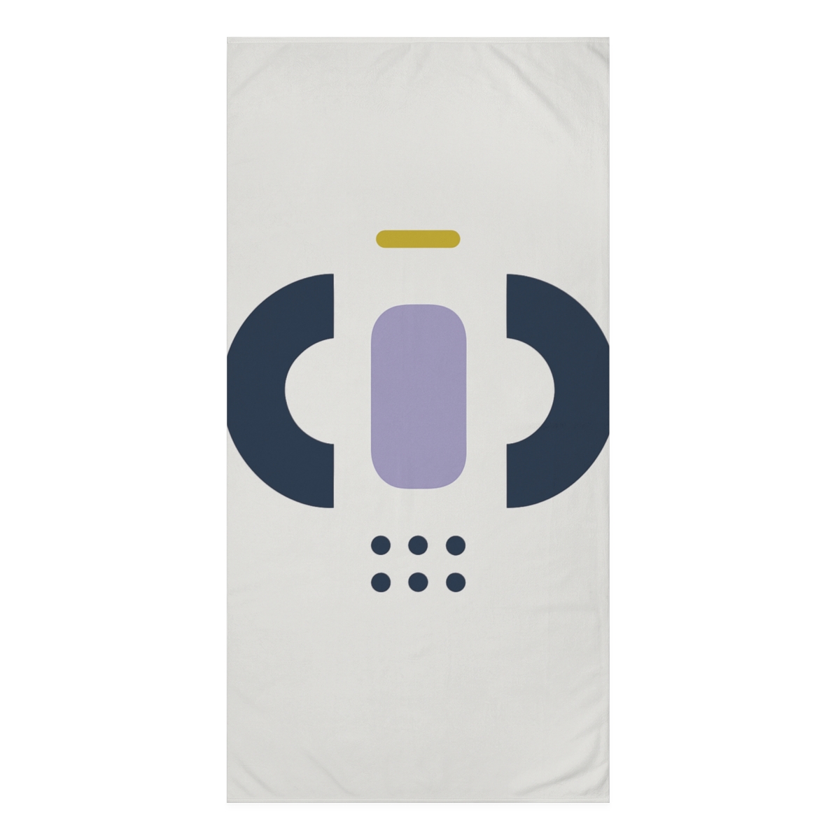 Triad Arcs With Missing Grid Point personalized bath towels