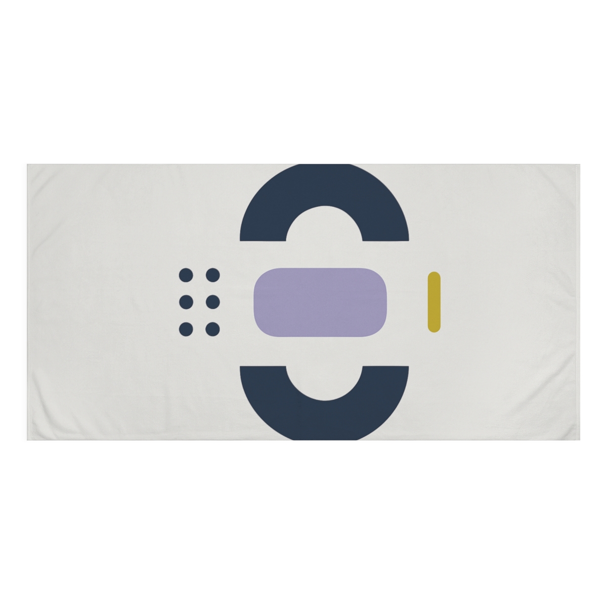 Triad Arcs With Missing Grid Point personalized bath towels