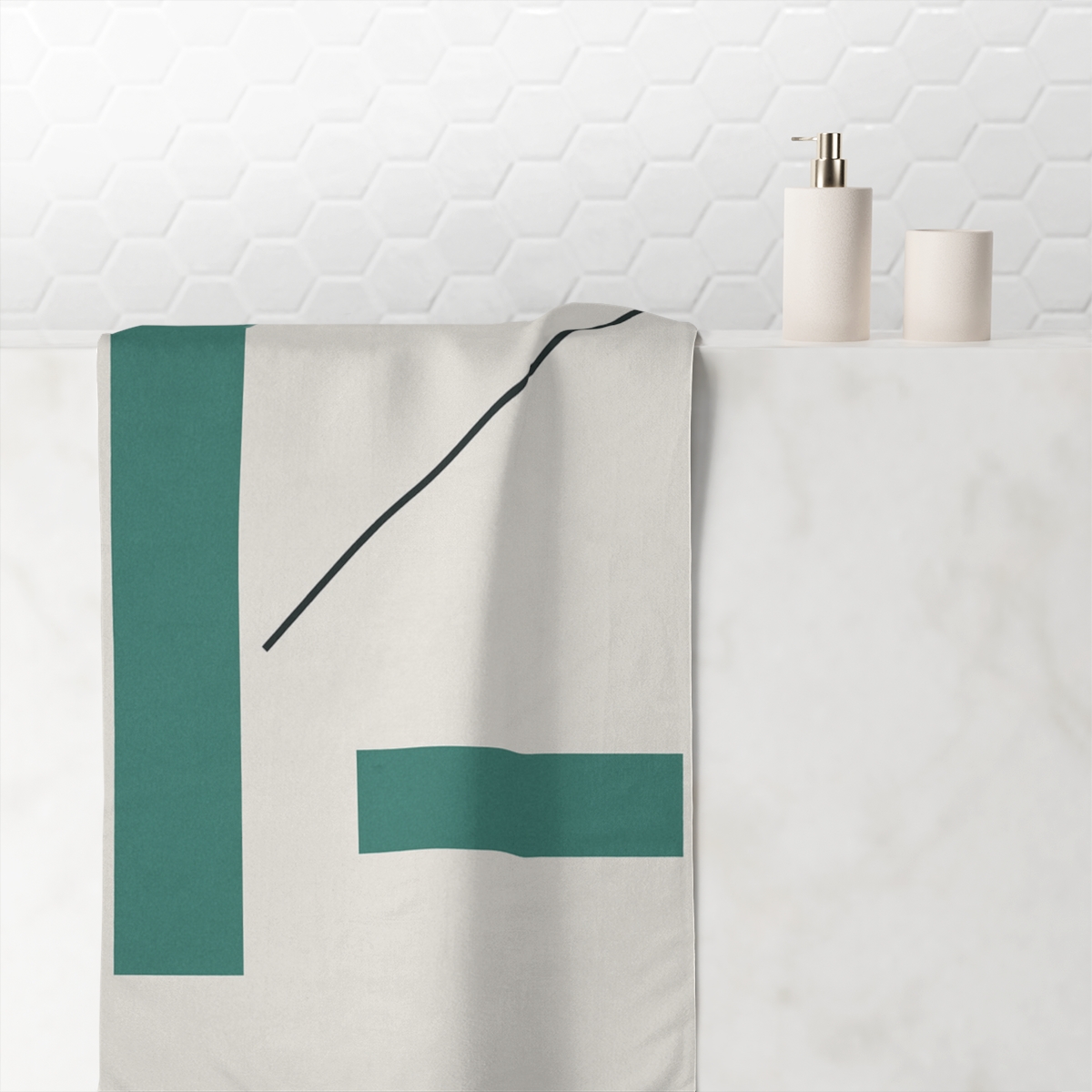 Triad Axis With Resting Arc trendy hand towels