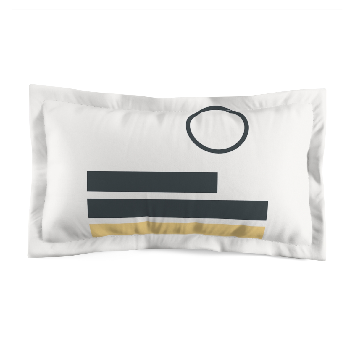 Triad Horizon Bars And Moon custom pillows