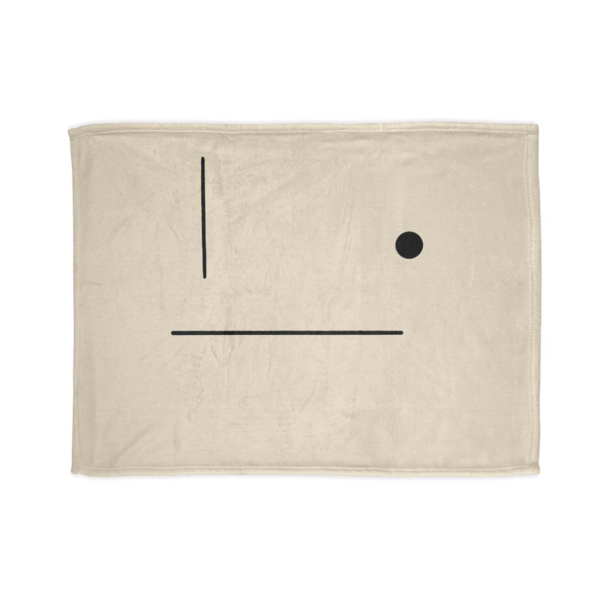 Triad Line And Dot Alignment soft fleece blankets