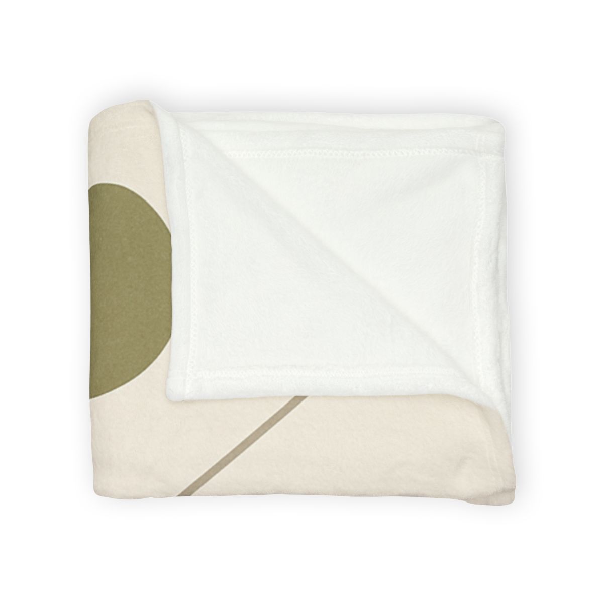 Triad Of Circles With Open Line trendy patterned blankets