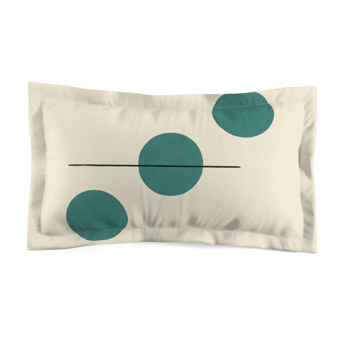 Triad Of Circles With Quiet Line gift pillows for home