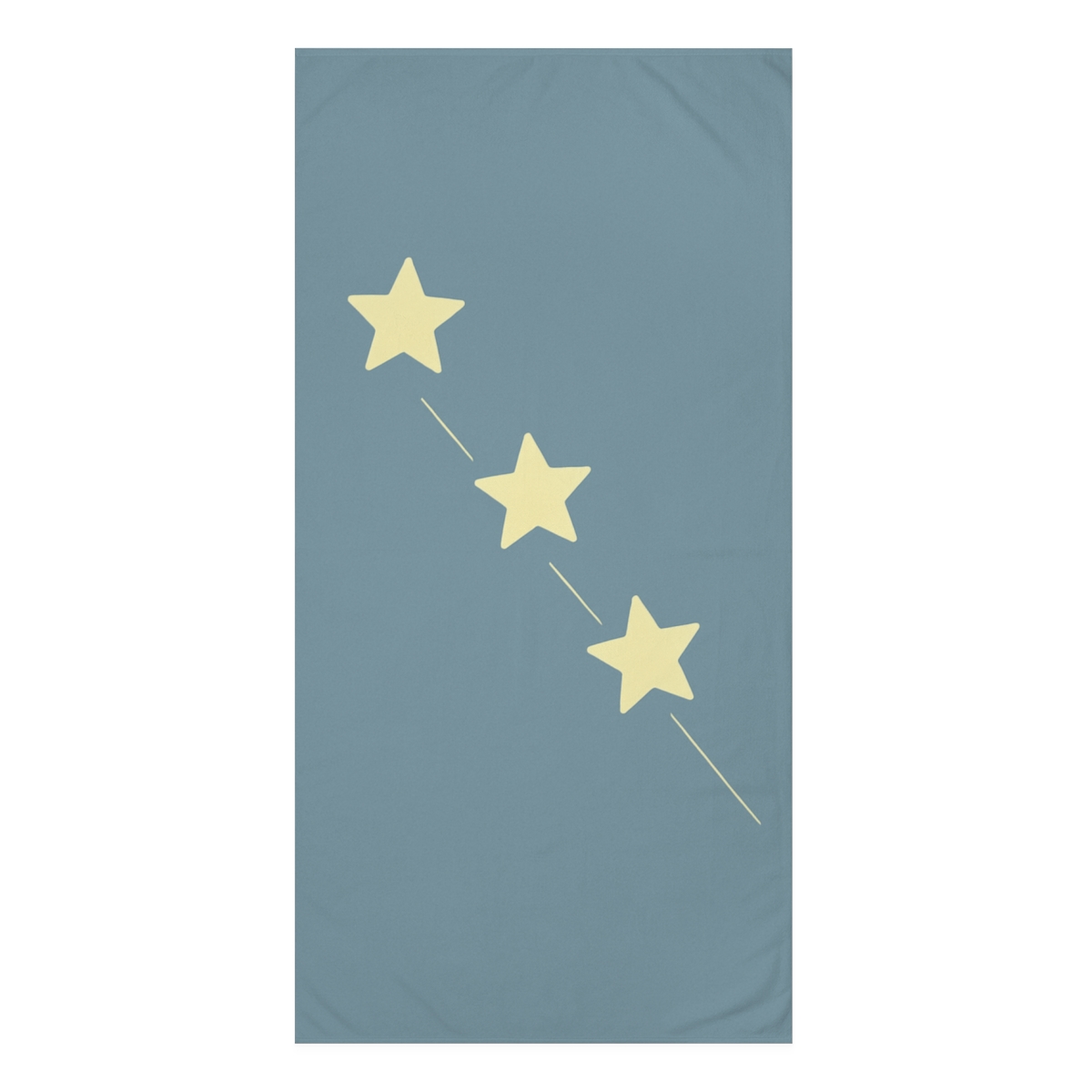 Triad Of Falling Stars designer printed towels