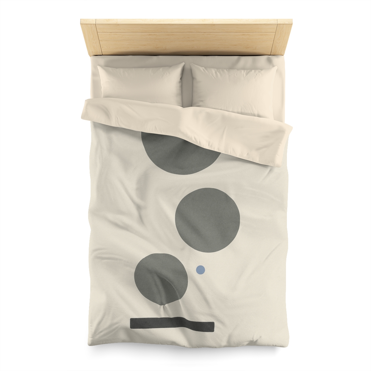 Triad Of Moons In Silent Descent custom duvets