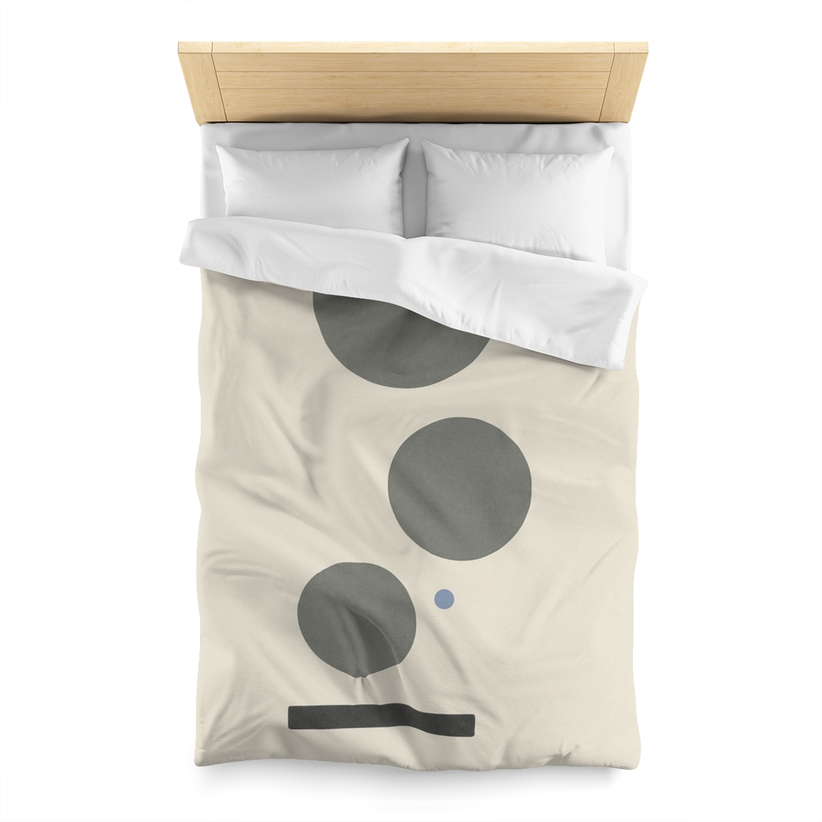 Triad Of Moons In Silent Descent custom duvets