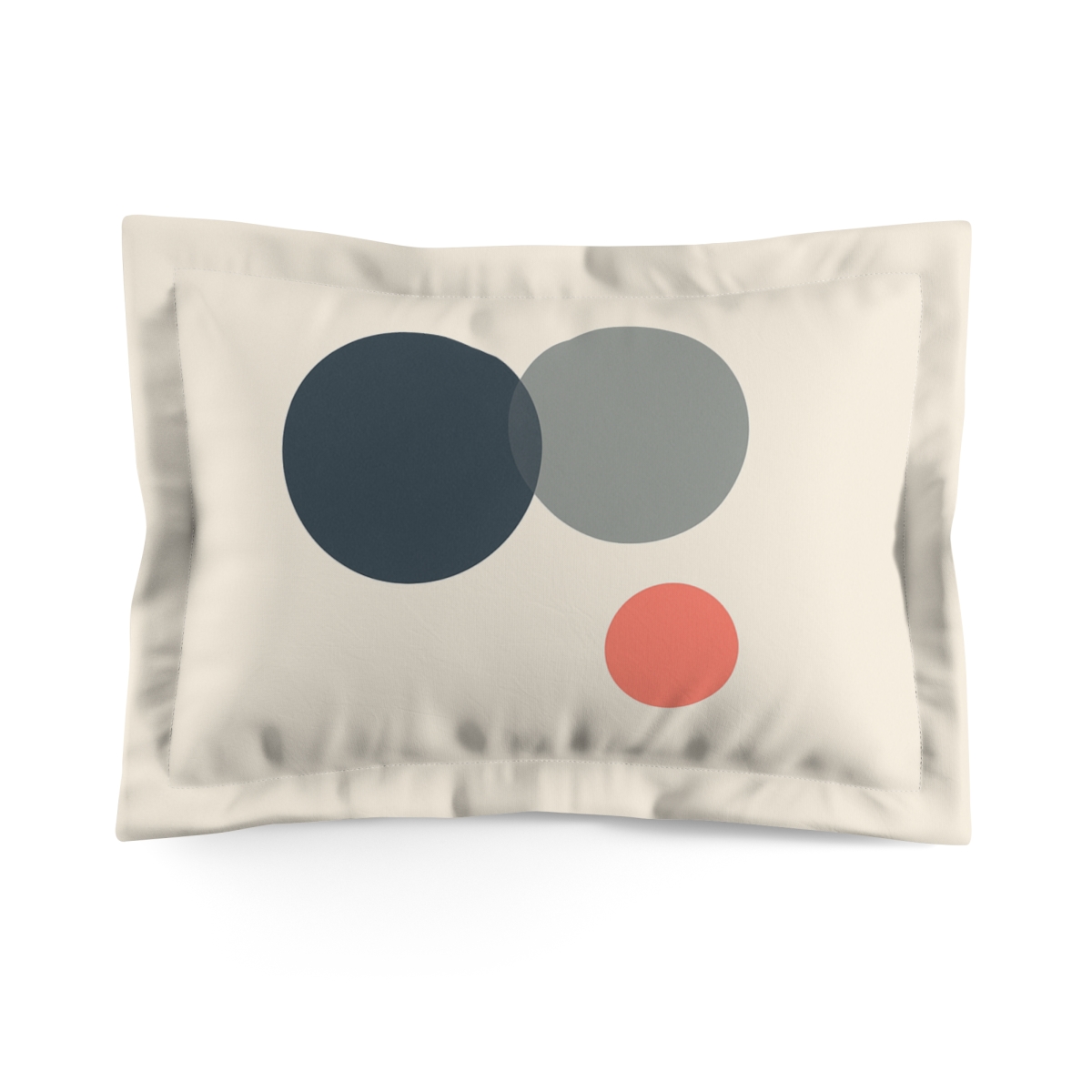 Triad Of Open Circles stylish throw pillows
